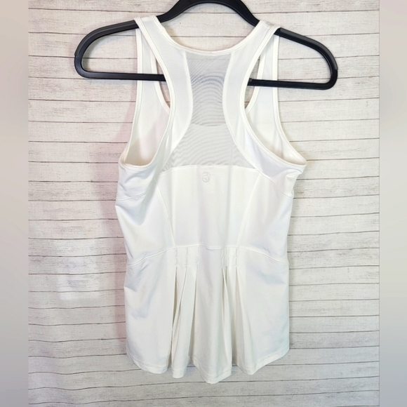 SHAPE WHITE RACER BACK TANK SHAPEWEAR, SZ XS - Picture 5 of 8